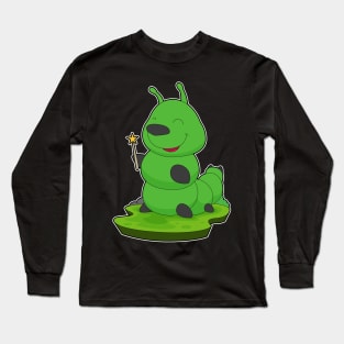 Caterpillar Wizard Magic wand Long Sleeve T-Shirt